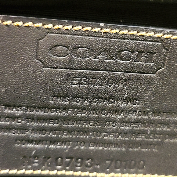 VINTAGE Coach Briefcase/Messenger Bag - Picture 2 of 5